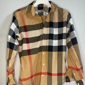 Burberry, Classic Pattern, Long Sleeve, (Tight Fit! Typical for Burberry)